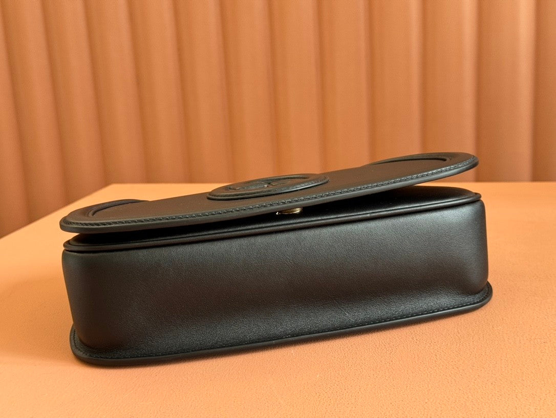 Black Leather Handbag