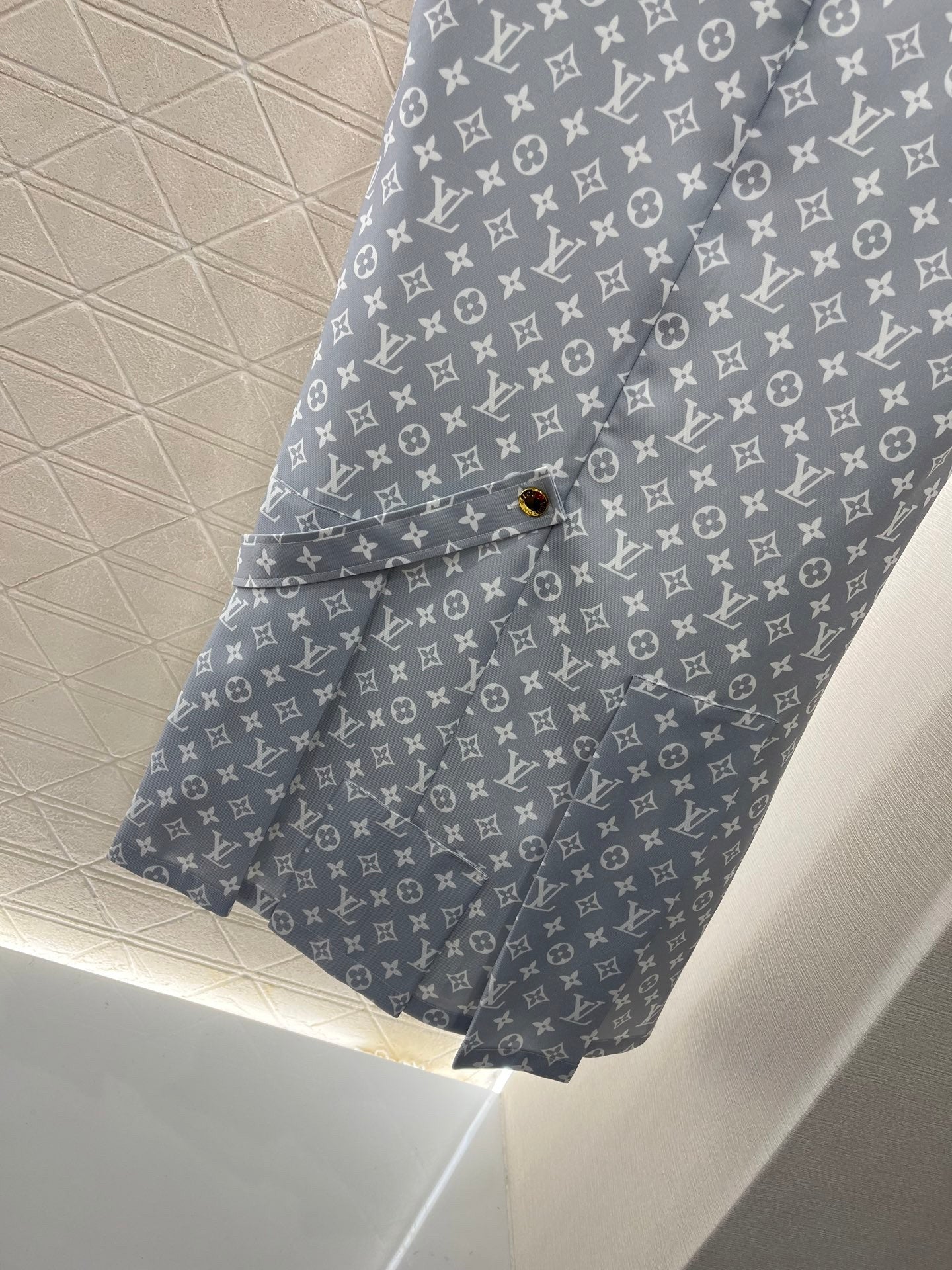 Sleeveless Monogram Dress