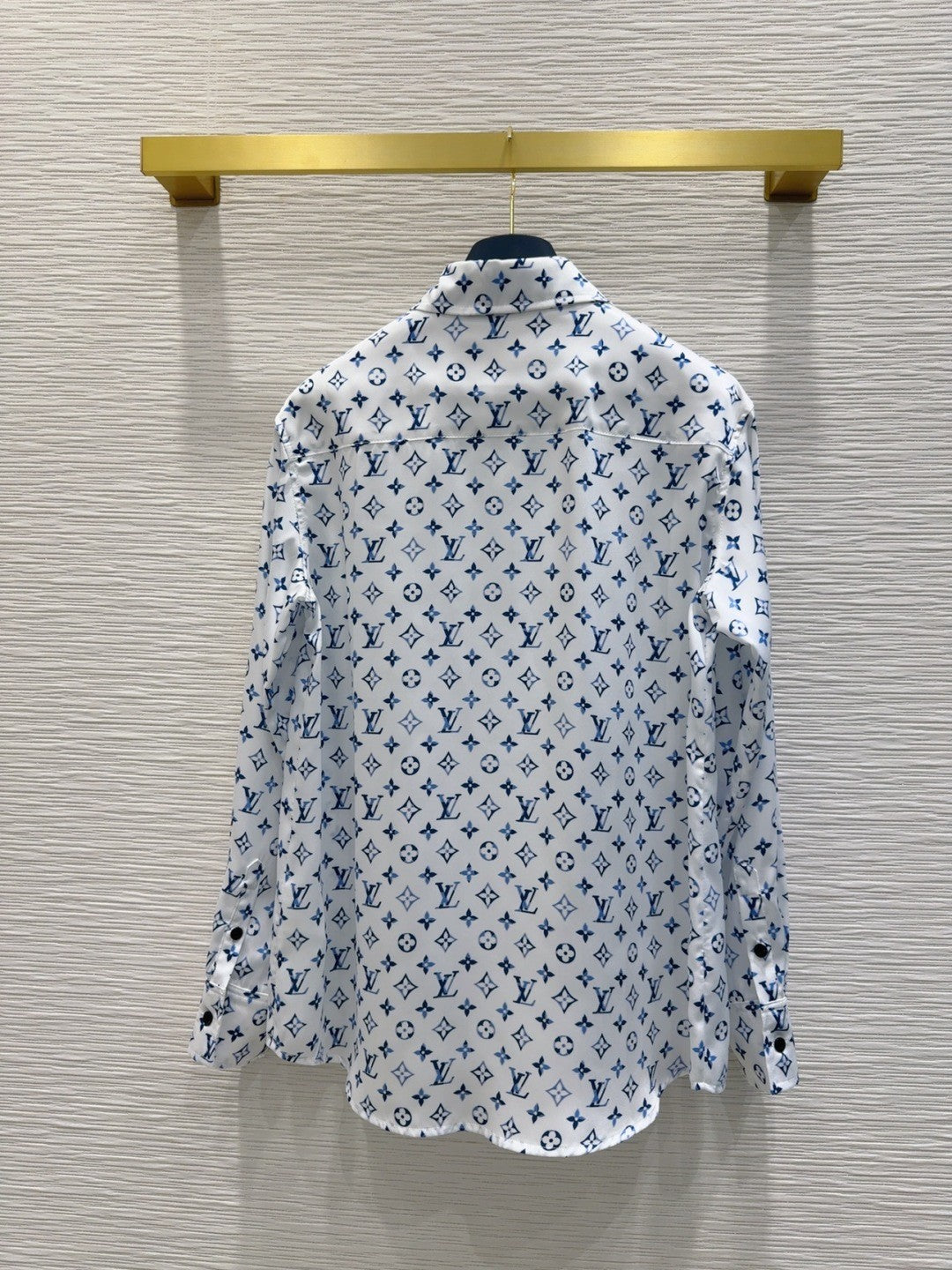 Long - sleeved Printed Logo Shirt