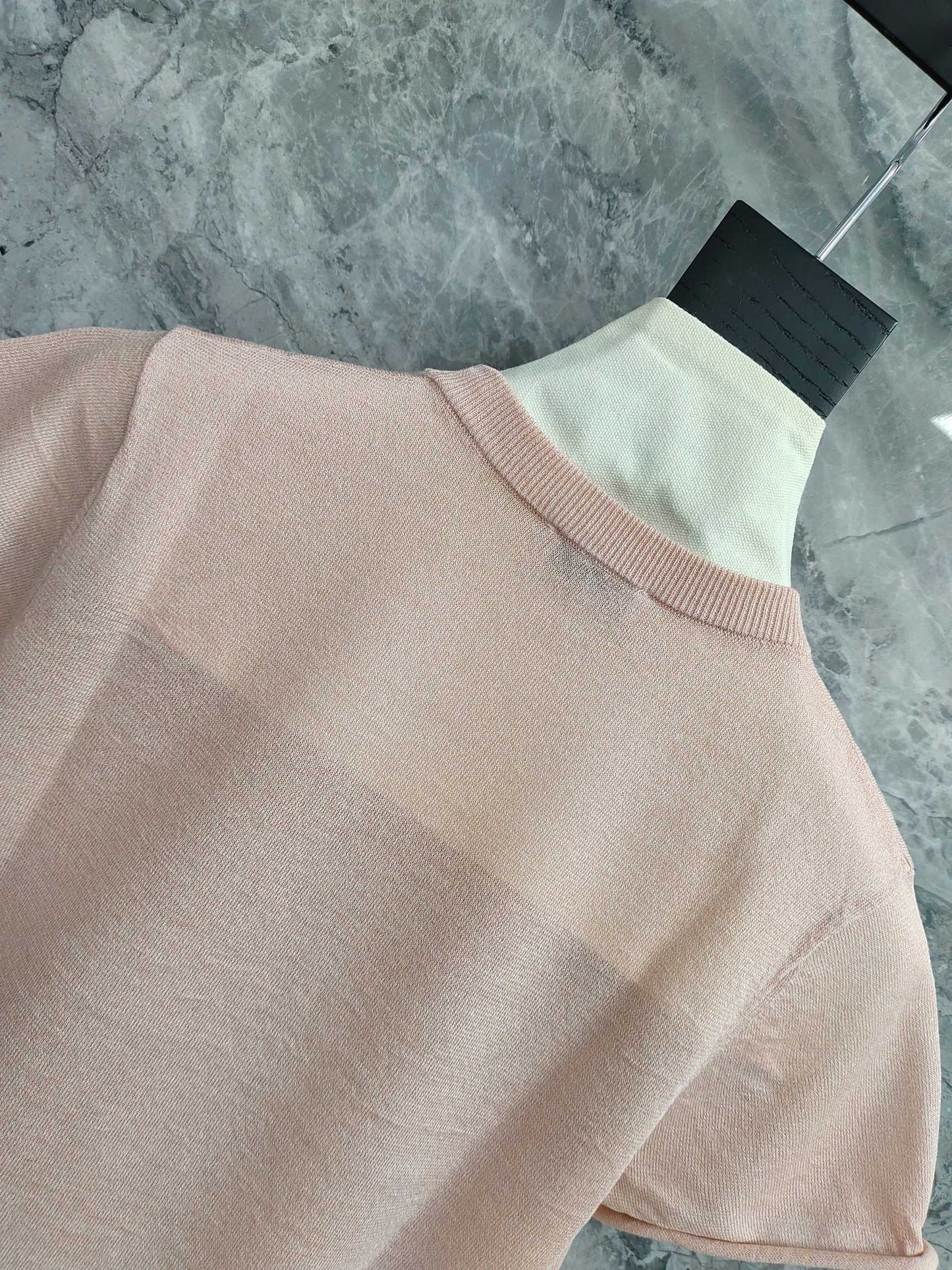 Cotton Linen Short sleeved Pullover T - shirt