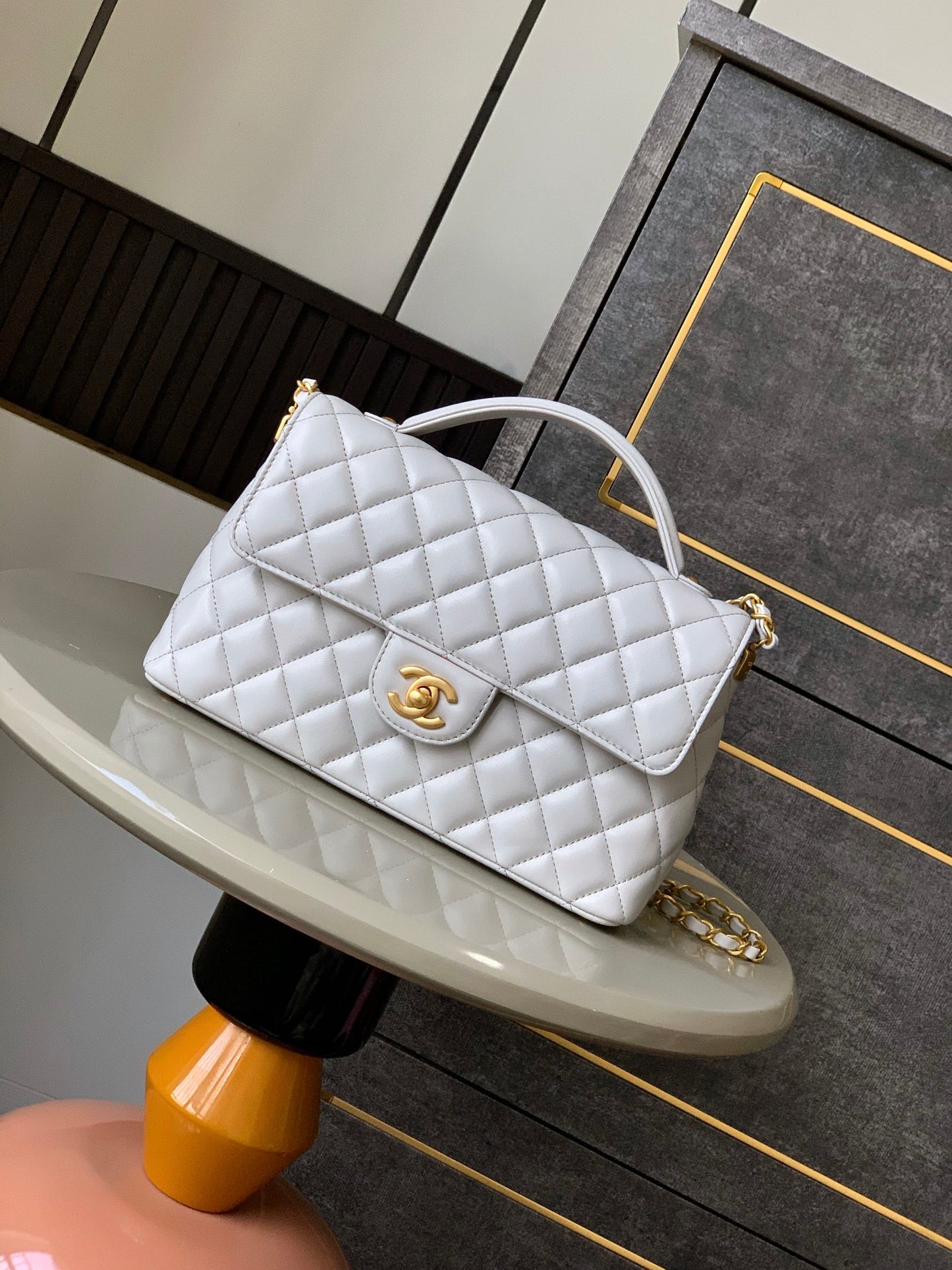 Large  sized Flap Handbag Shoulder Bag