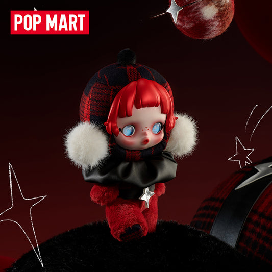 POP MART SKULLPANDA Winter Symphony Plush Keychains - Adorable Blind Box Collection