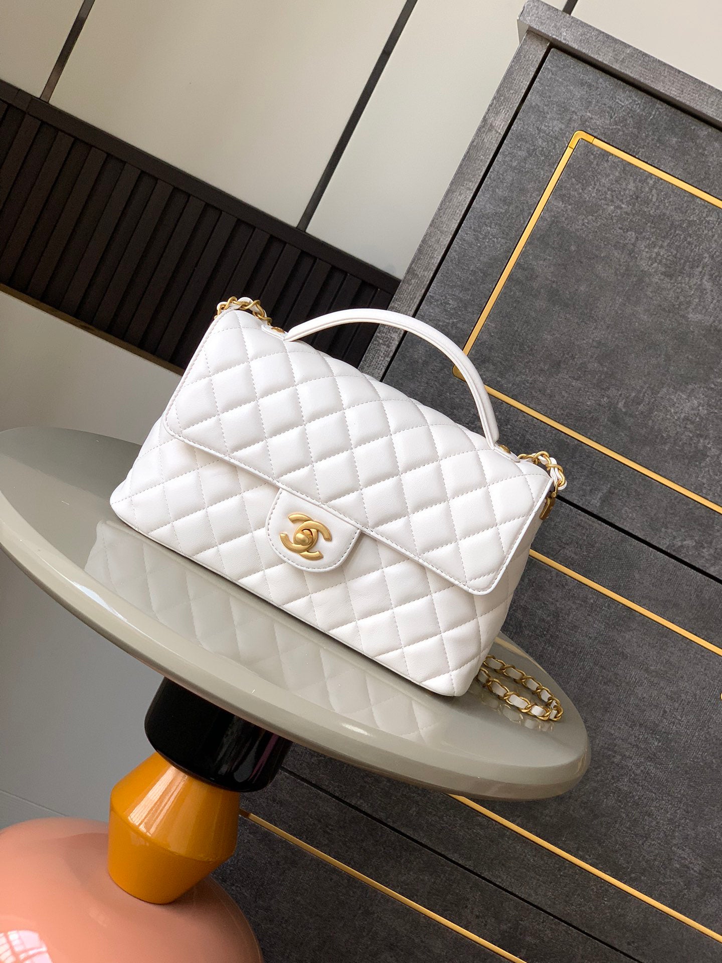 Large  sized Flap Handbag Shoulder Bag