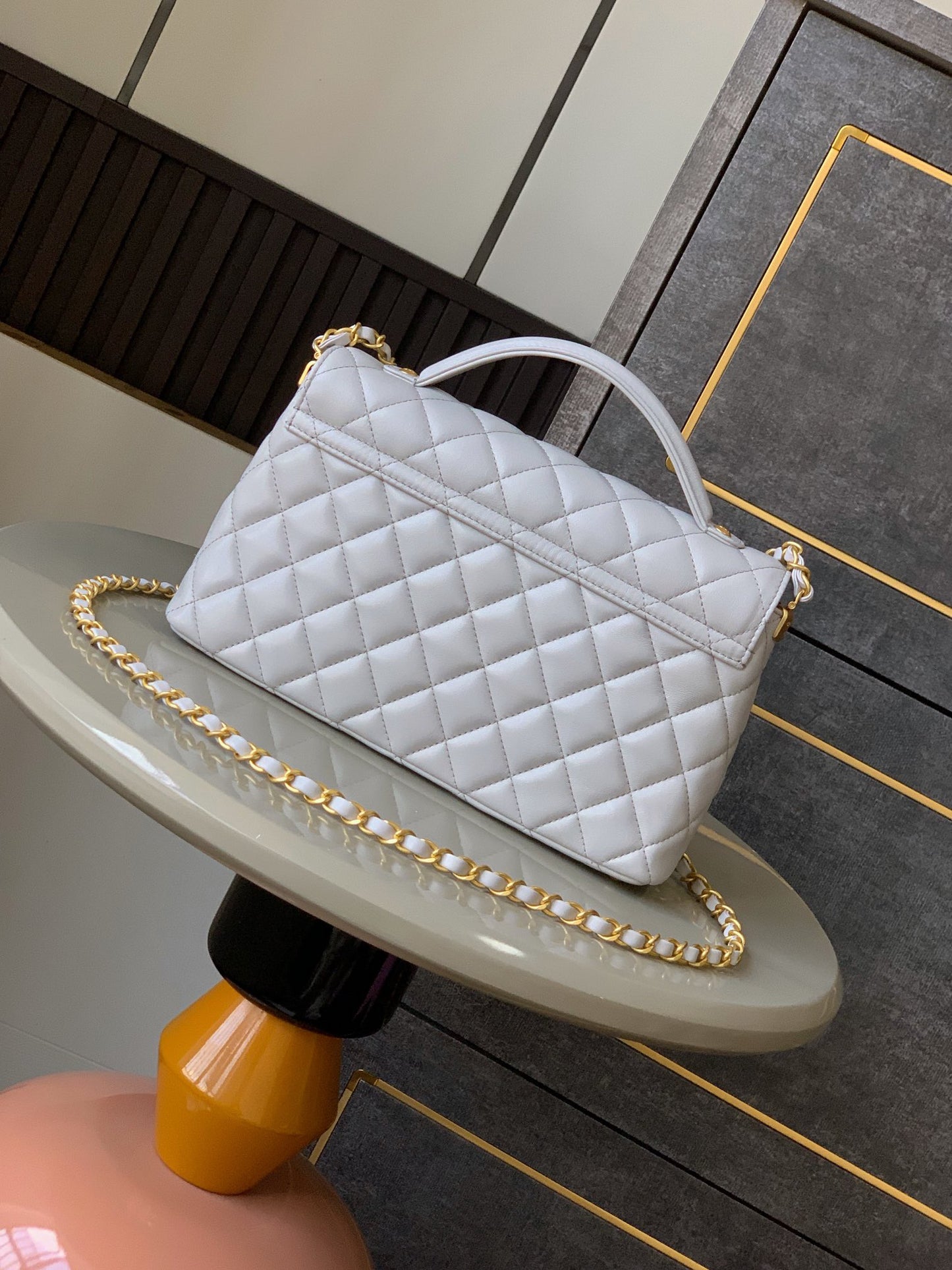 Large  sized Flap Handbag Shoulder Bag