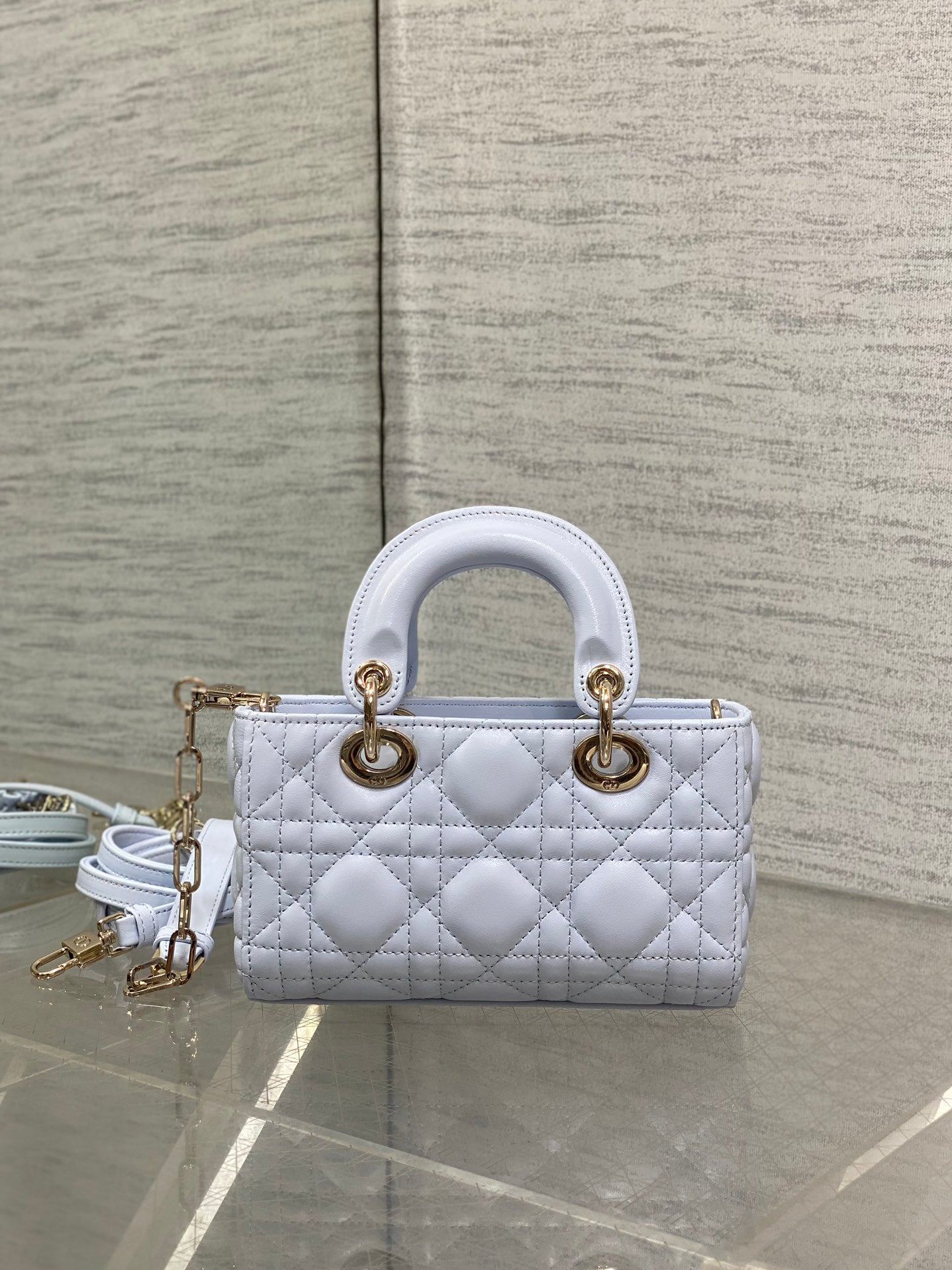 Glacier Blue Classic Lady Dior Bag