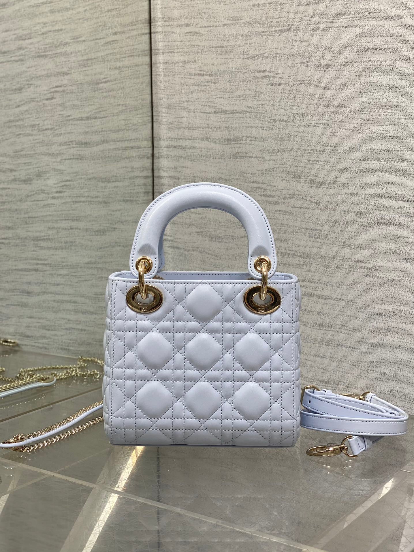Glacier Blue Classic Lady Dior Bag
