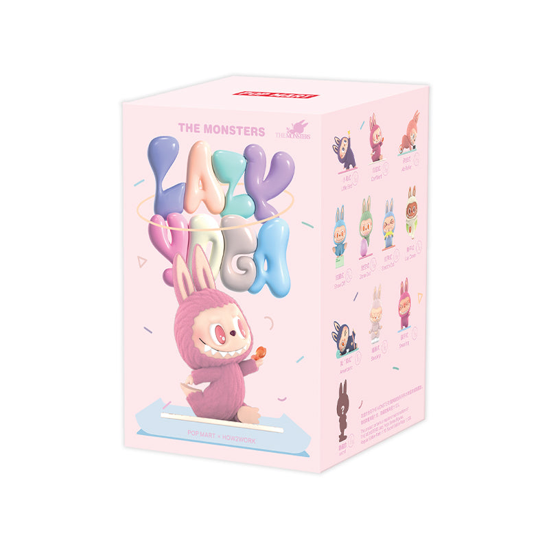 POP MART THE MONSTERS Lazy Yoga Blind Box Figures: Unwind with Cuteness