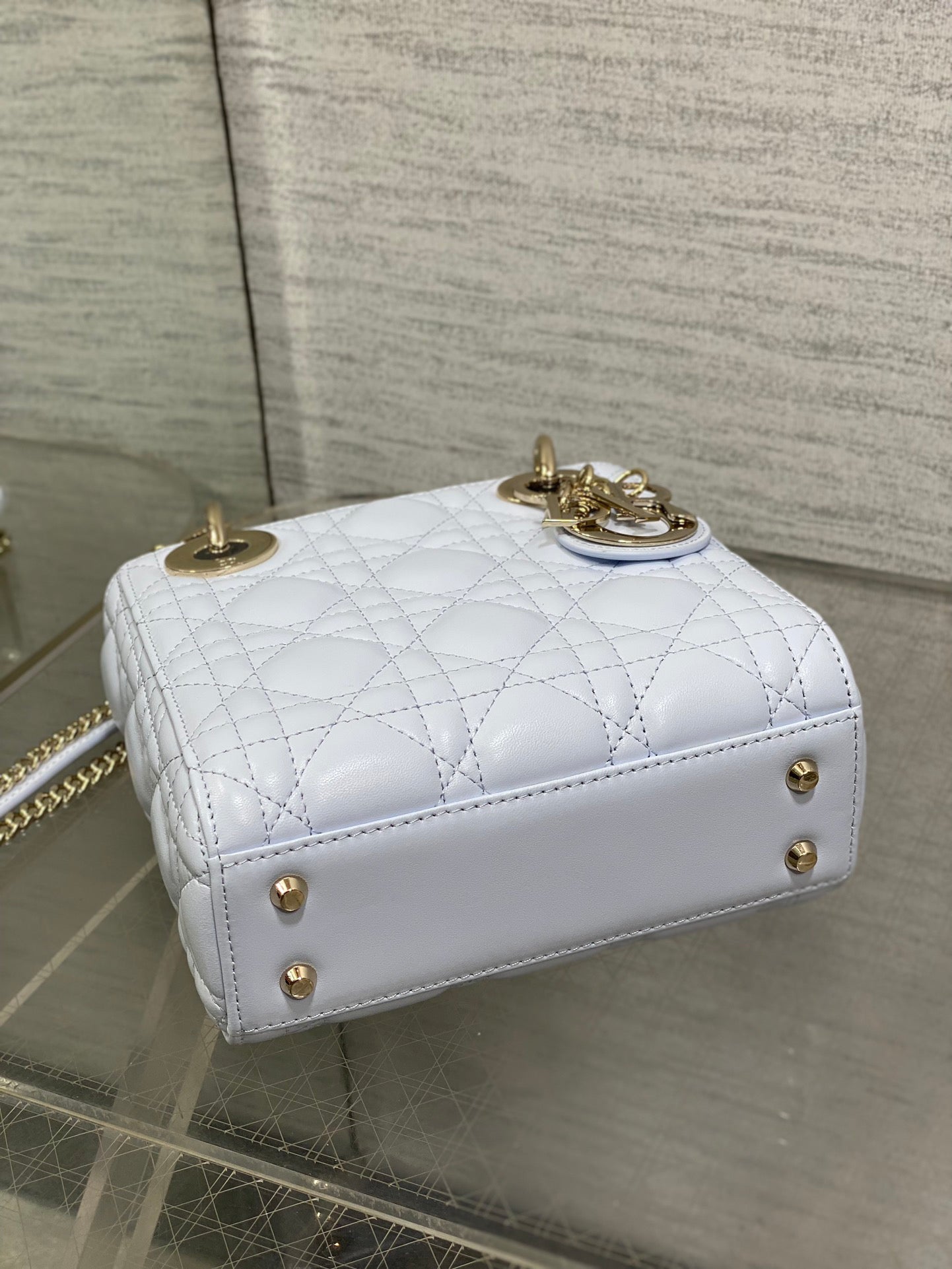 Glacier Blue Classic Lady Dior Bag