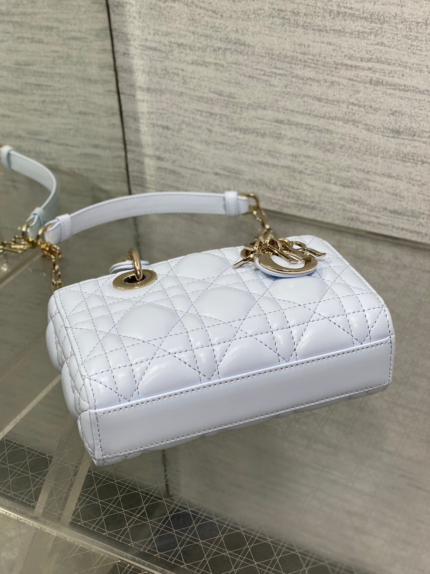 Glacier Blue Classic Lady Dior Bag