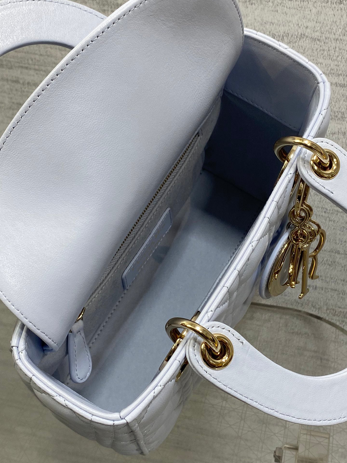 Glacier Blue Classic Lady Dior Bag