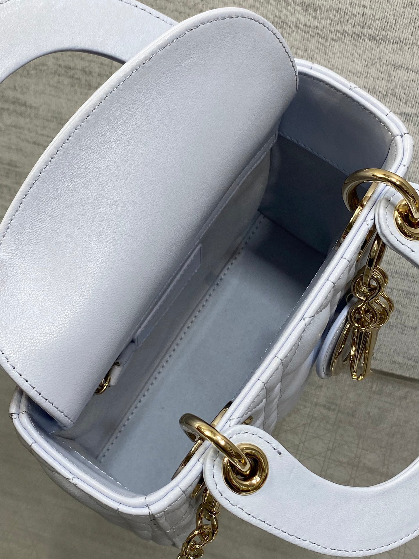 Glacier Blue Classic Lady Dior Bag