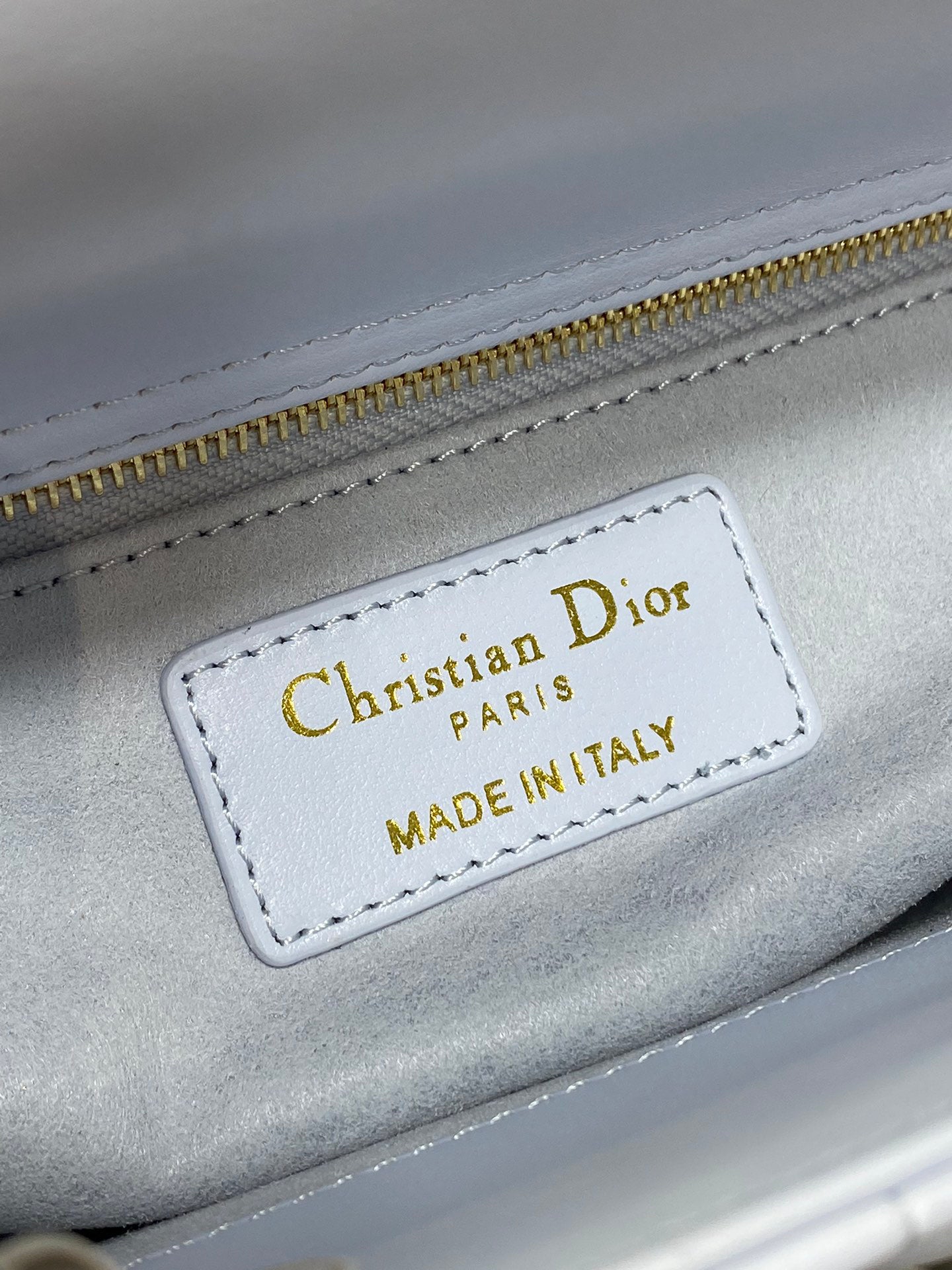 Glacier Blue Classic Lady Dior Bag