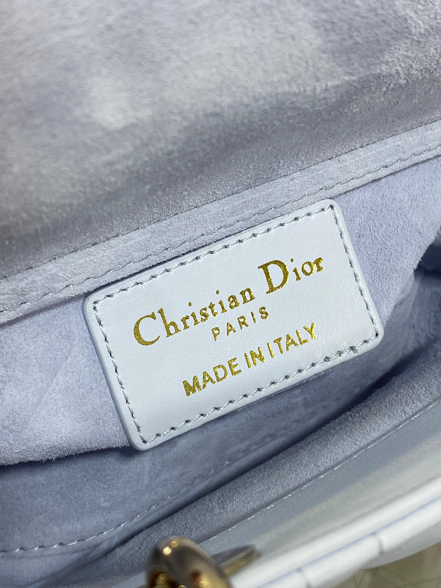 Glacier Blue Classic Lady Dior Bag