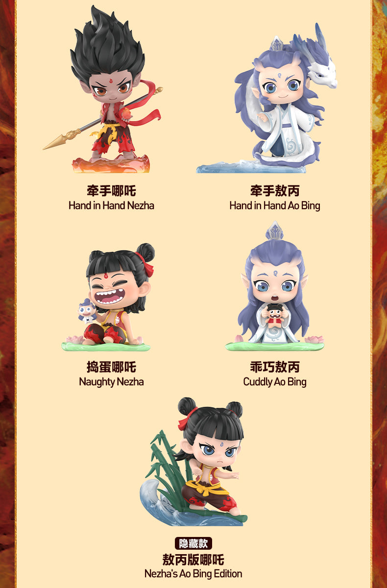 POP MART Nezha 2 Blind Box Series: Unleash the Magic of Nezha's World!