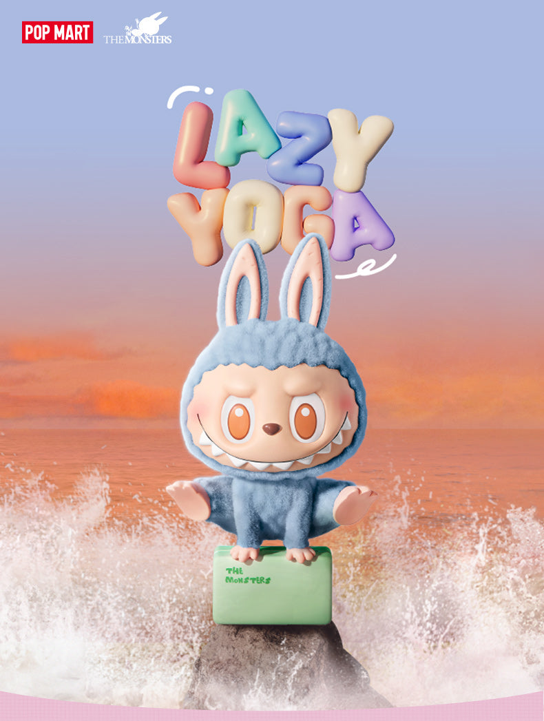 POP MART THE MONSTERS Lazy Yoga Blind Box Figures: Unwind with Cuteness