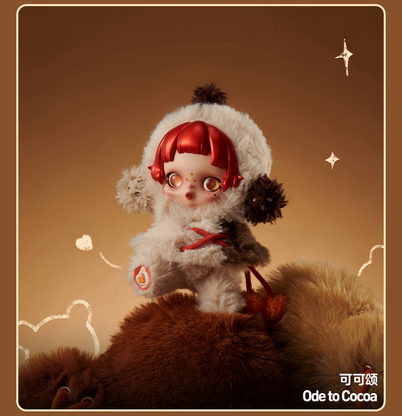 POP MART SKULLPANDA Winter Symphony Plush Keychains - Adorable Blind Box Collection