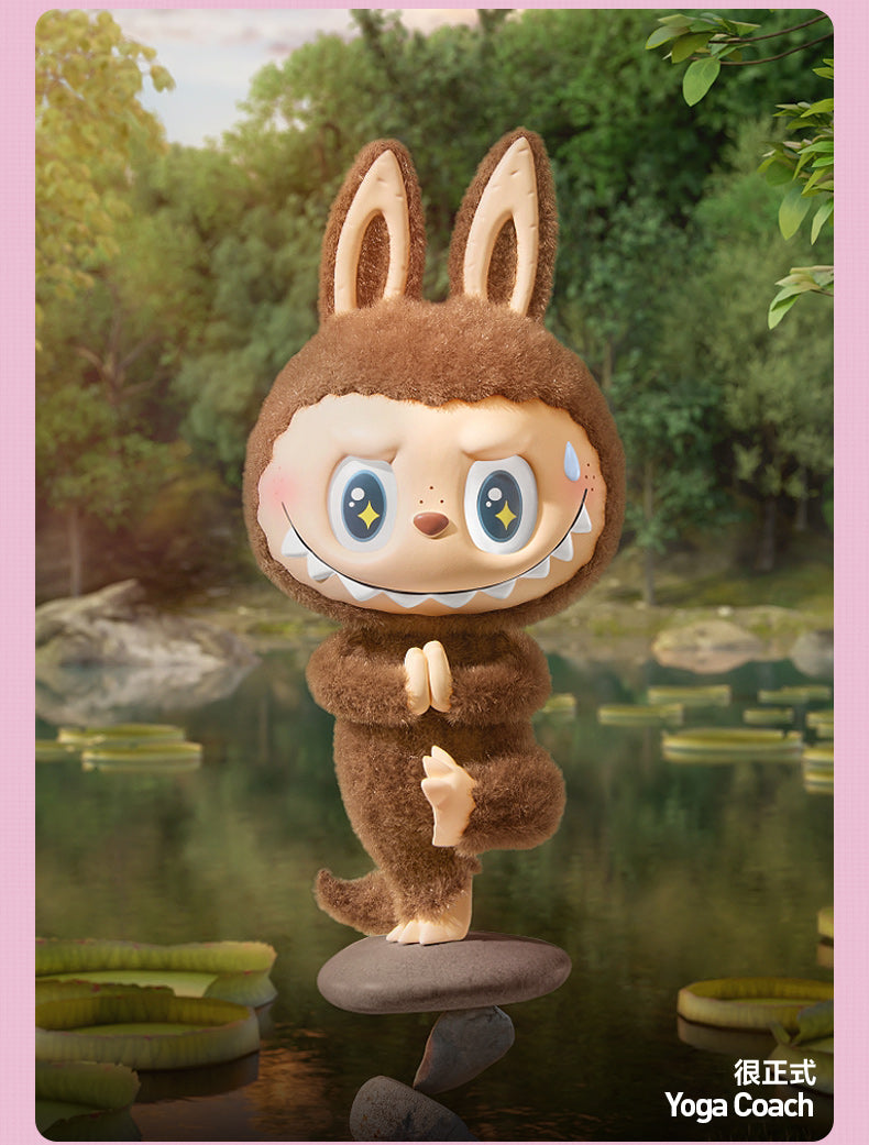 POP MART THE MONSTERS Lazy Yoga Blind Box Figures: Unwind with Cuteness