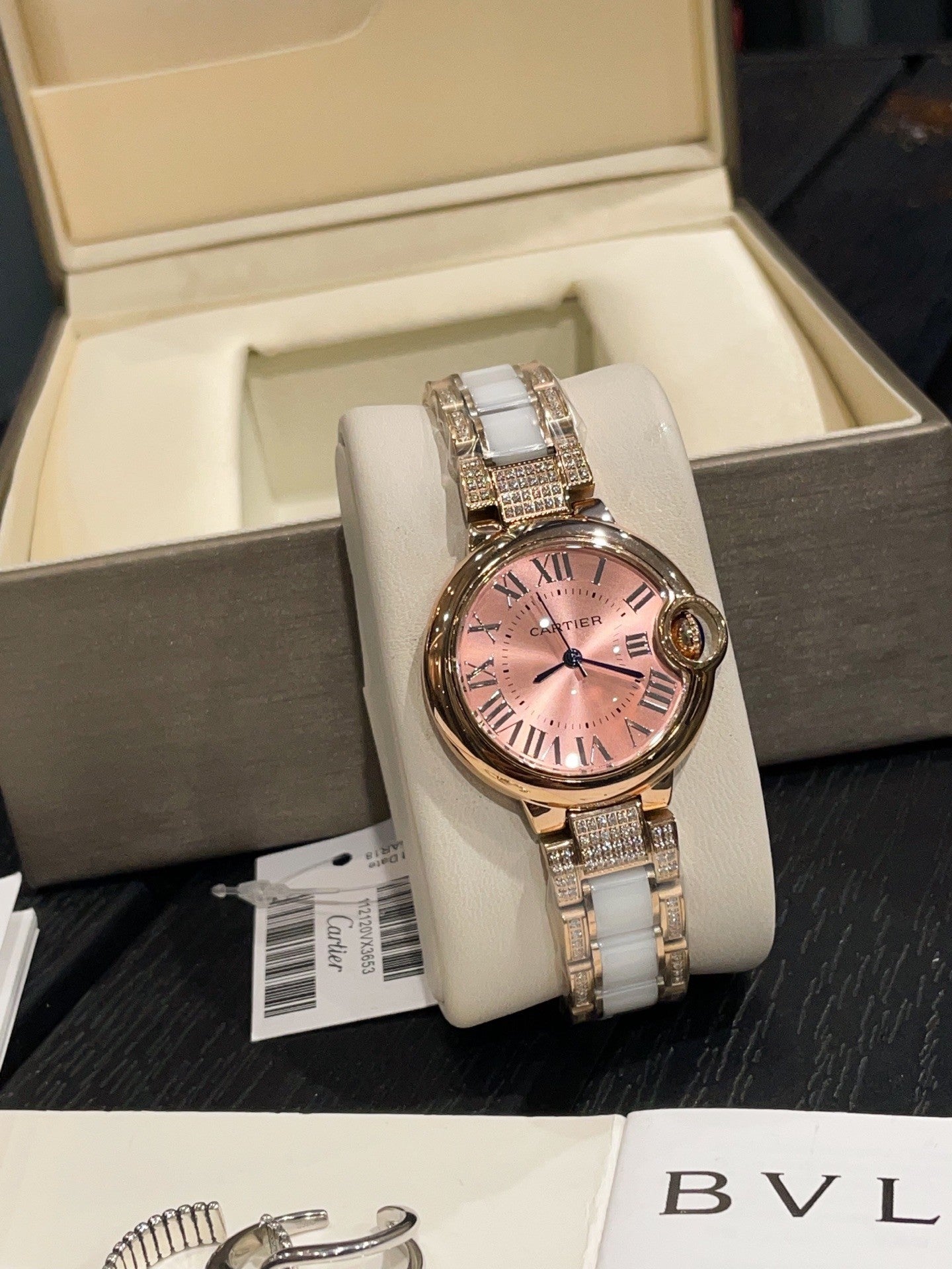 Cartier fisheye glass