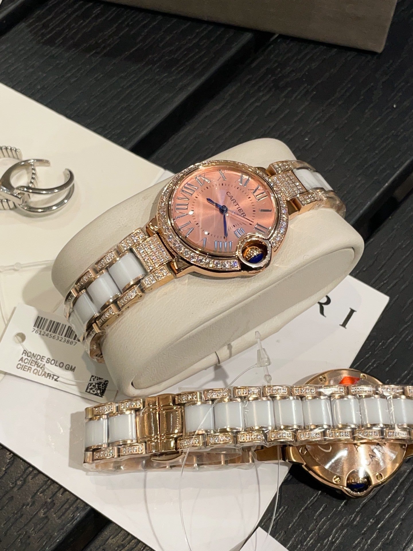 Cartier fisheye glass