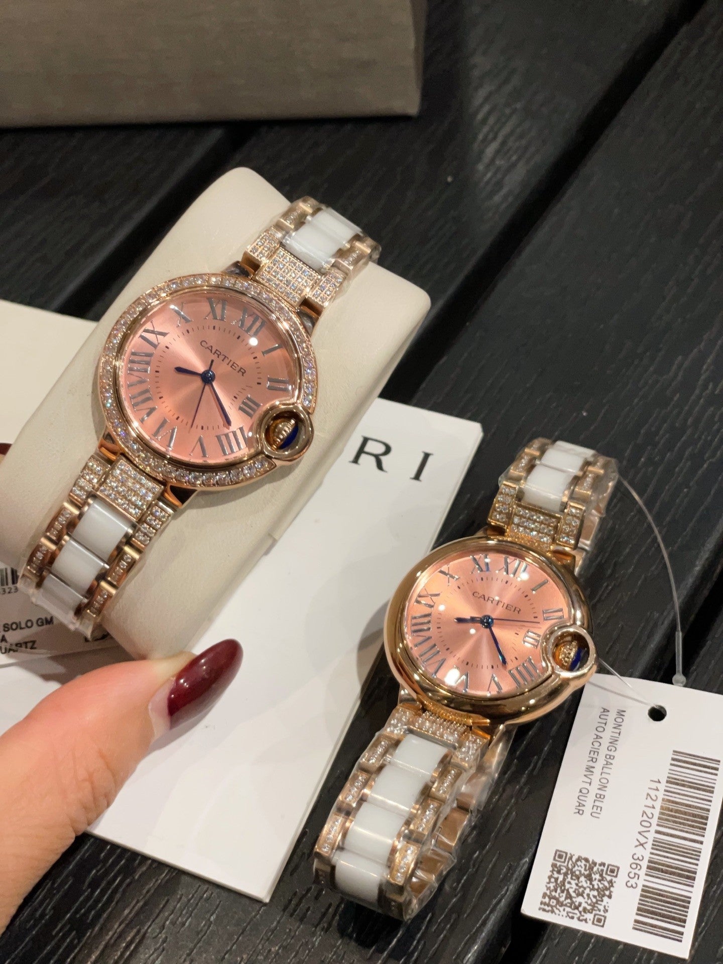 Cartier fisheye glass