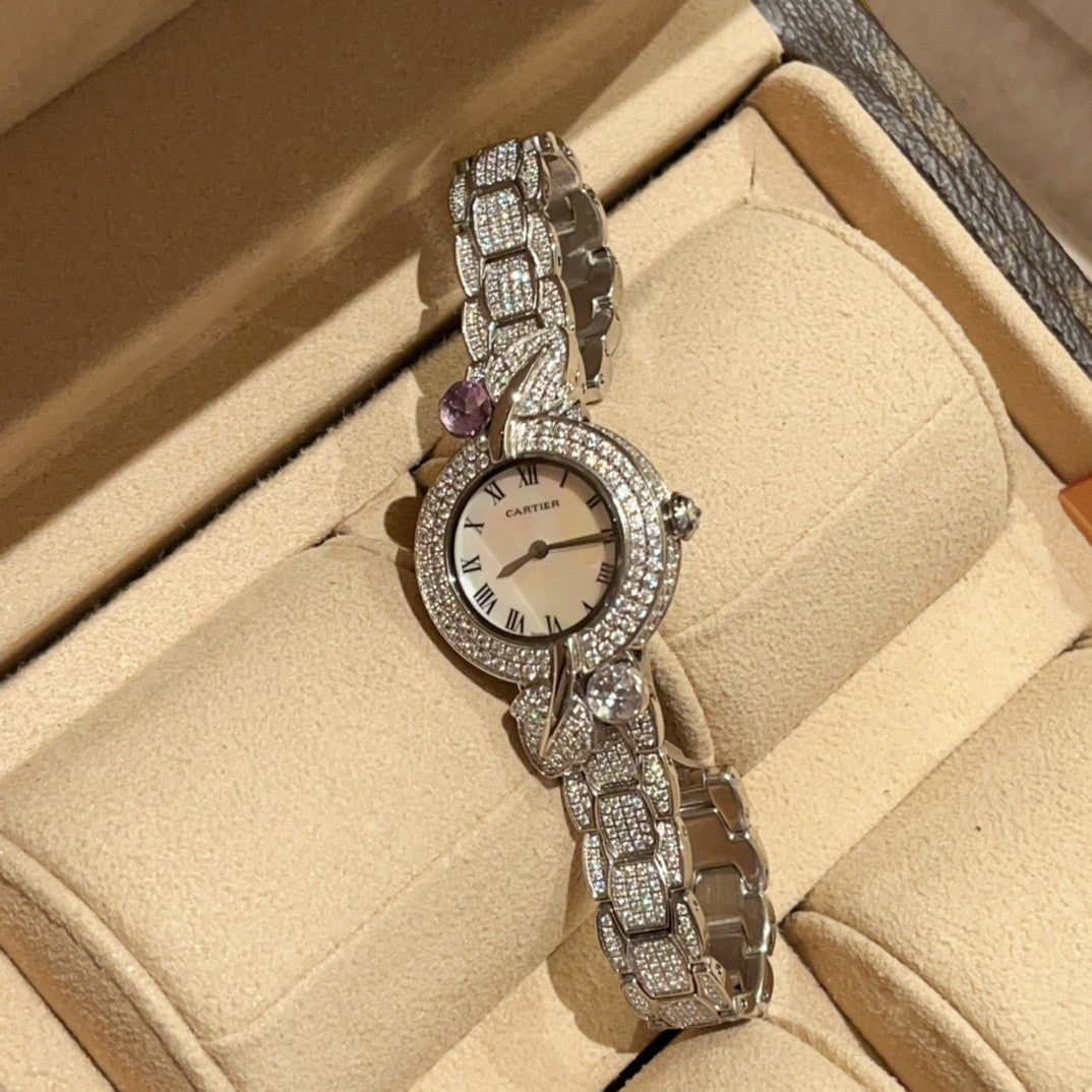 Cartier high jewelry wristwatches