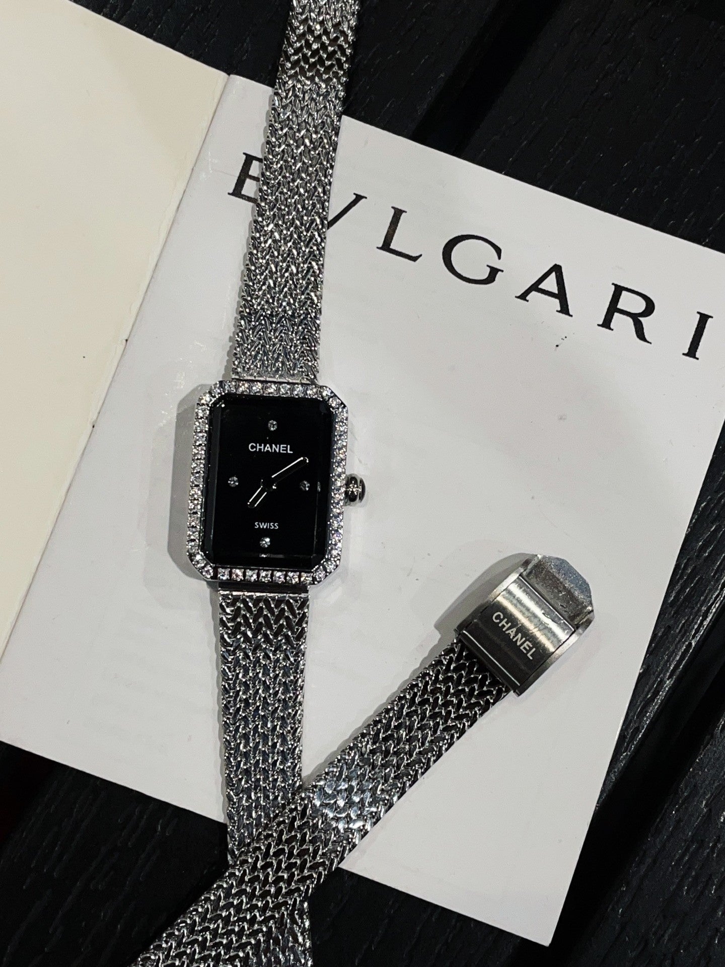 Chanel Première Collection Women's Vintage - style "Sugar Cube" Watch