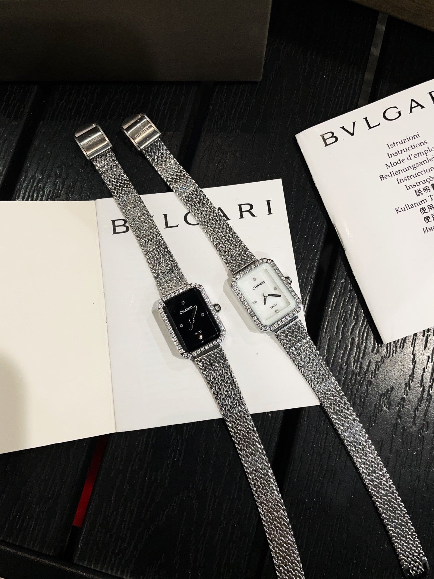 Chanel Première Collection Women's Vintage - style "Sugar Cube" Watch