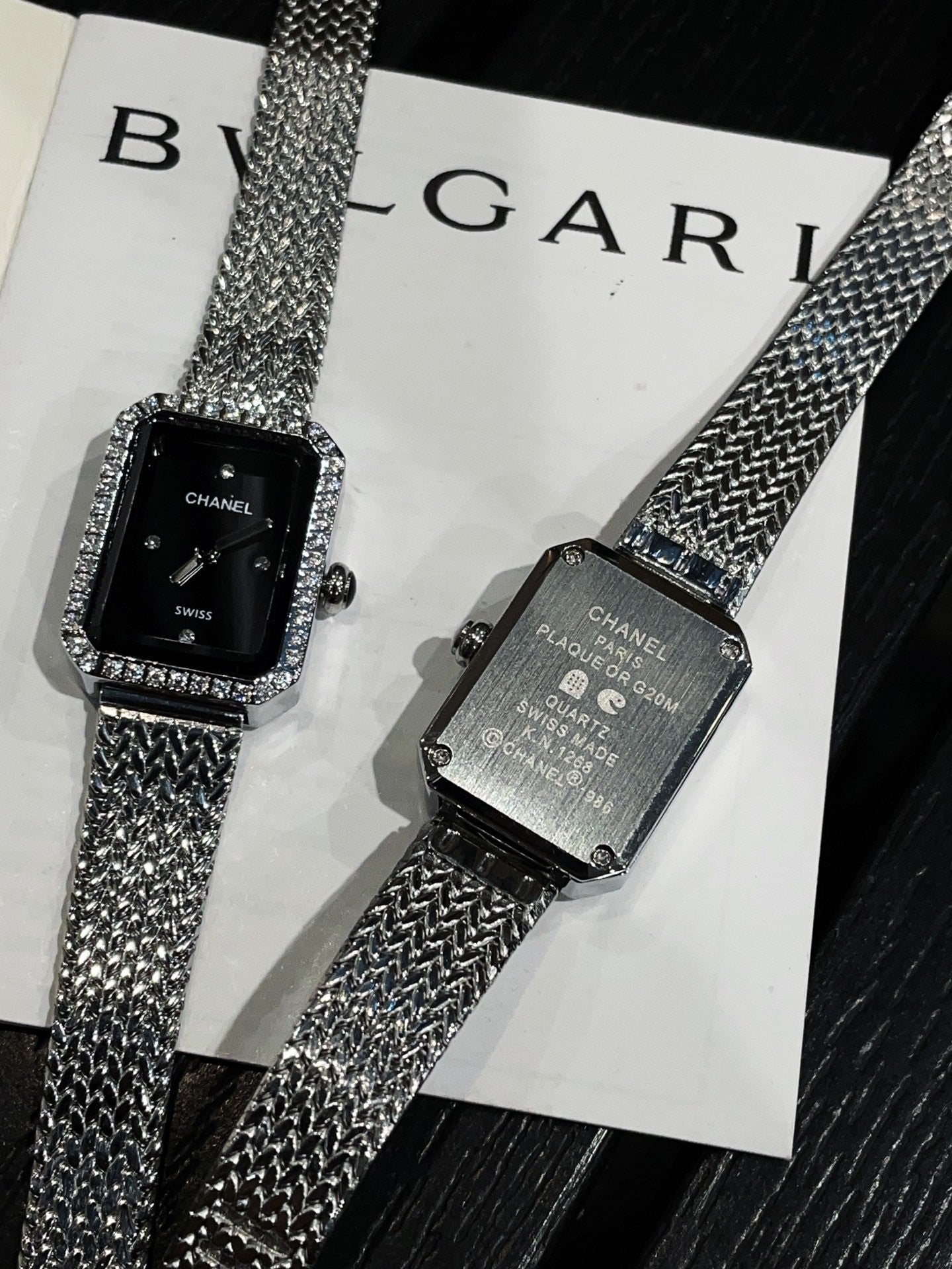Chanel Première Collection Women's Vintage - style "Sugar Cube" Watch