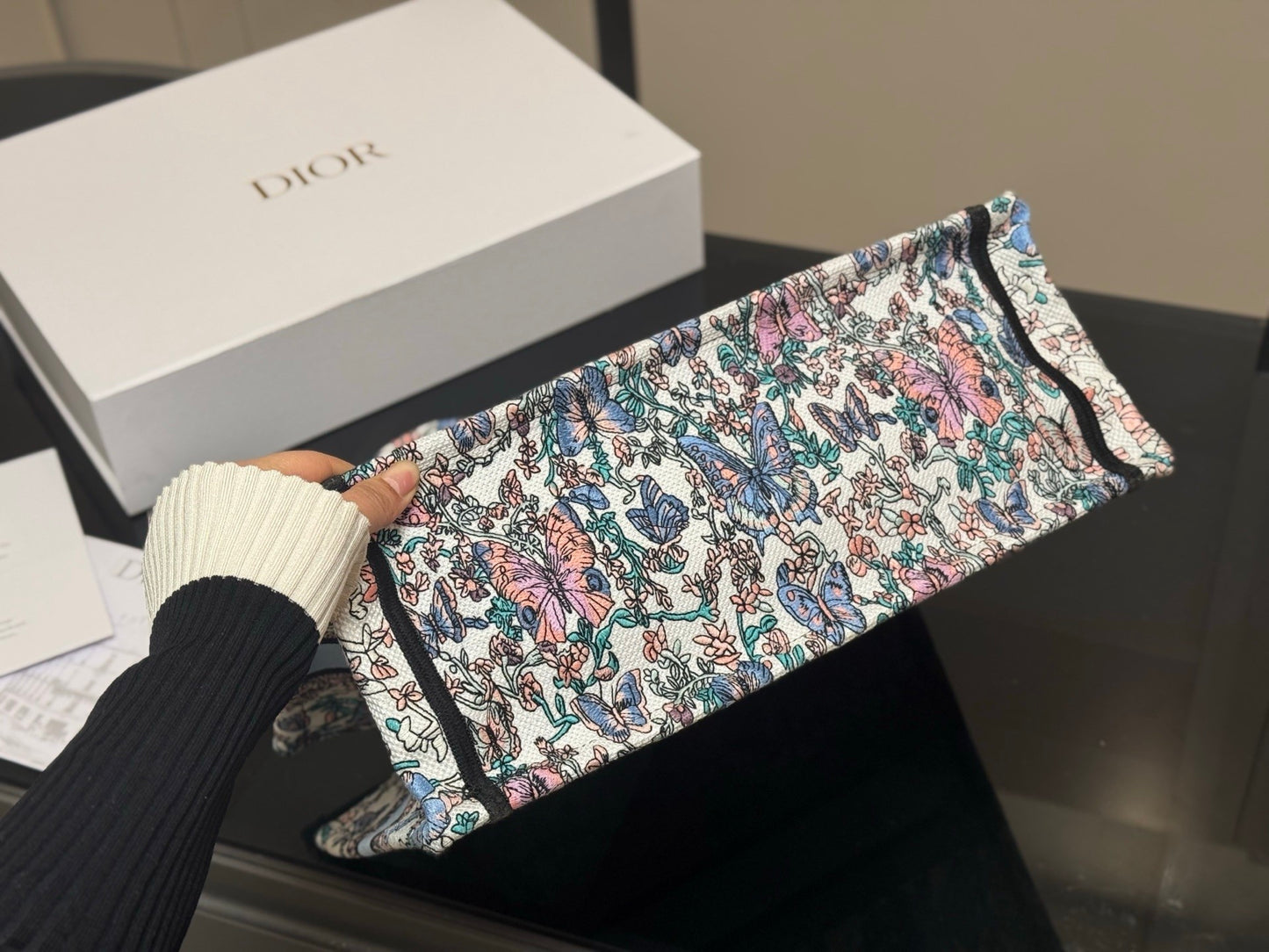 Ladies' Tote Bags with Butterfly Print