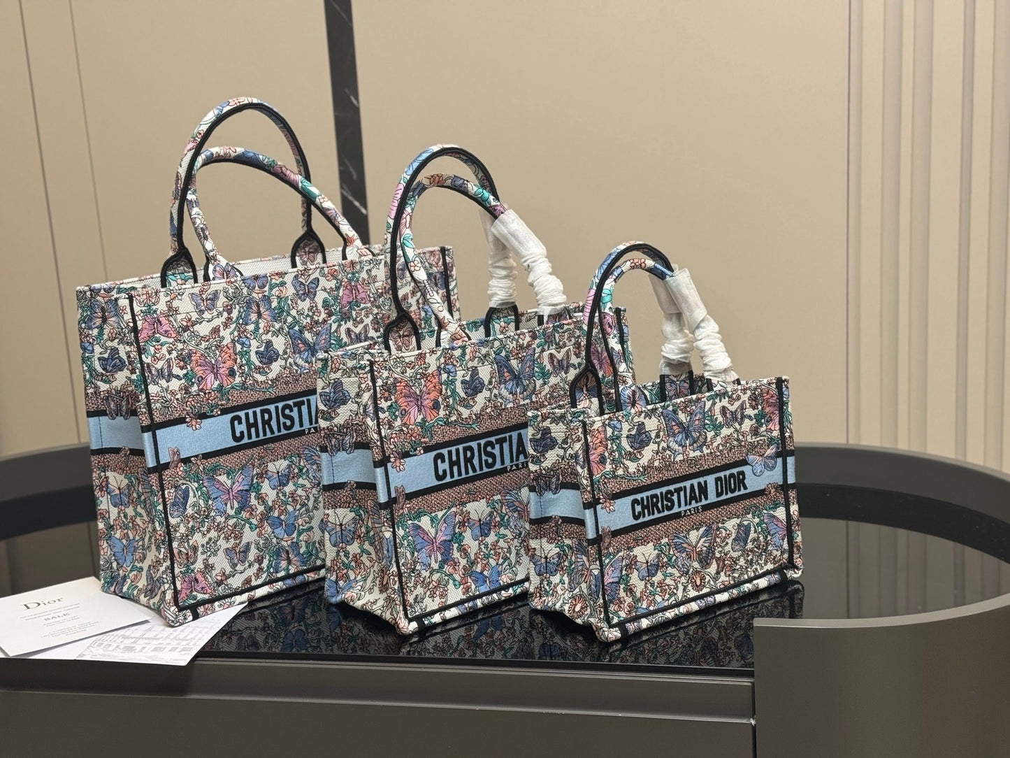 Ladies' Tote Bags with Butterfly Print