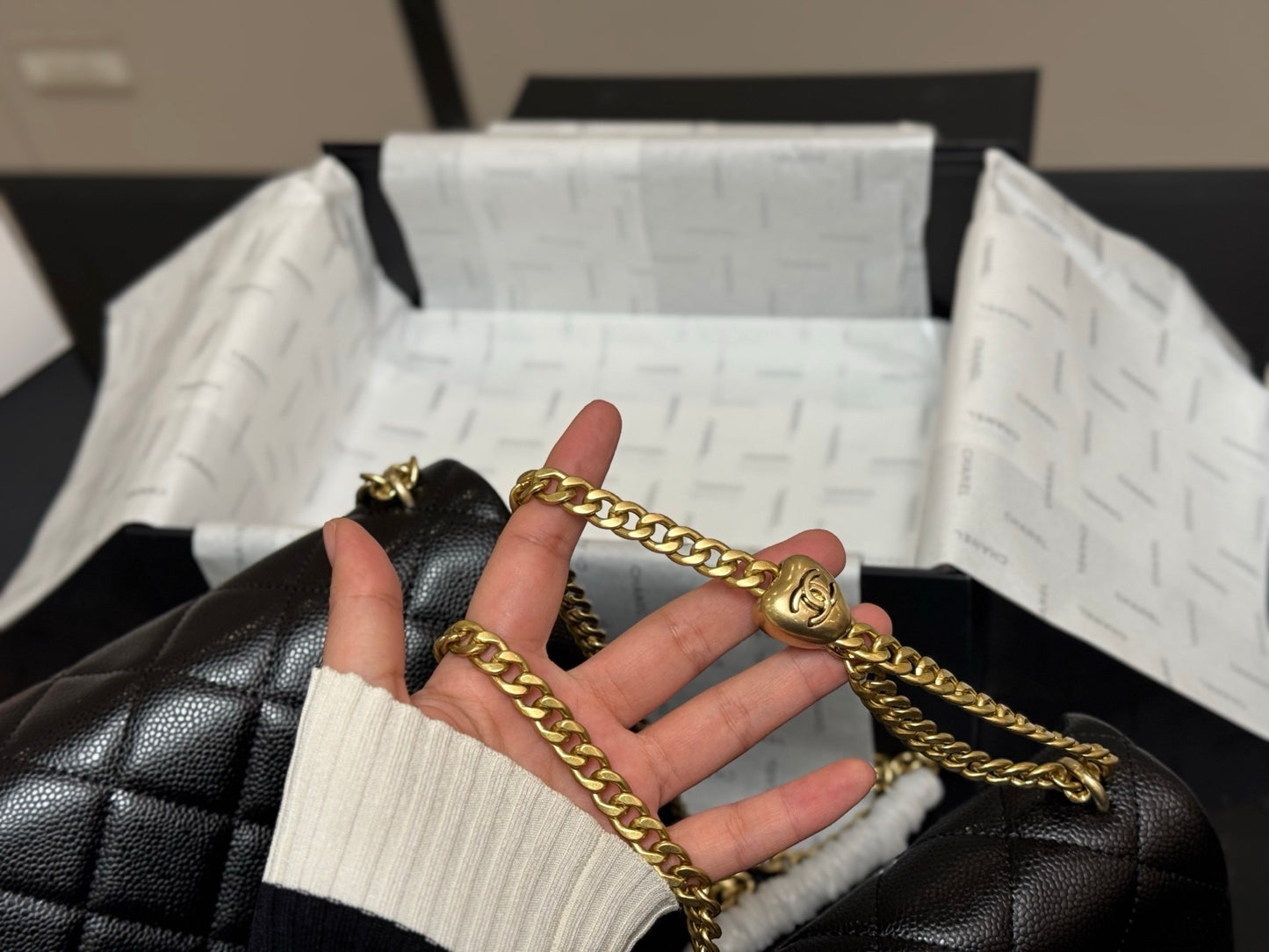 Classic Black Quilted Flap Bags