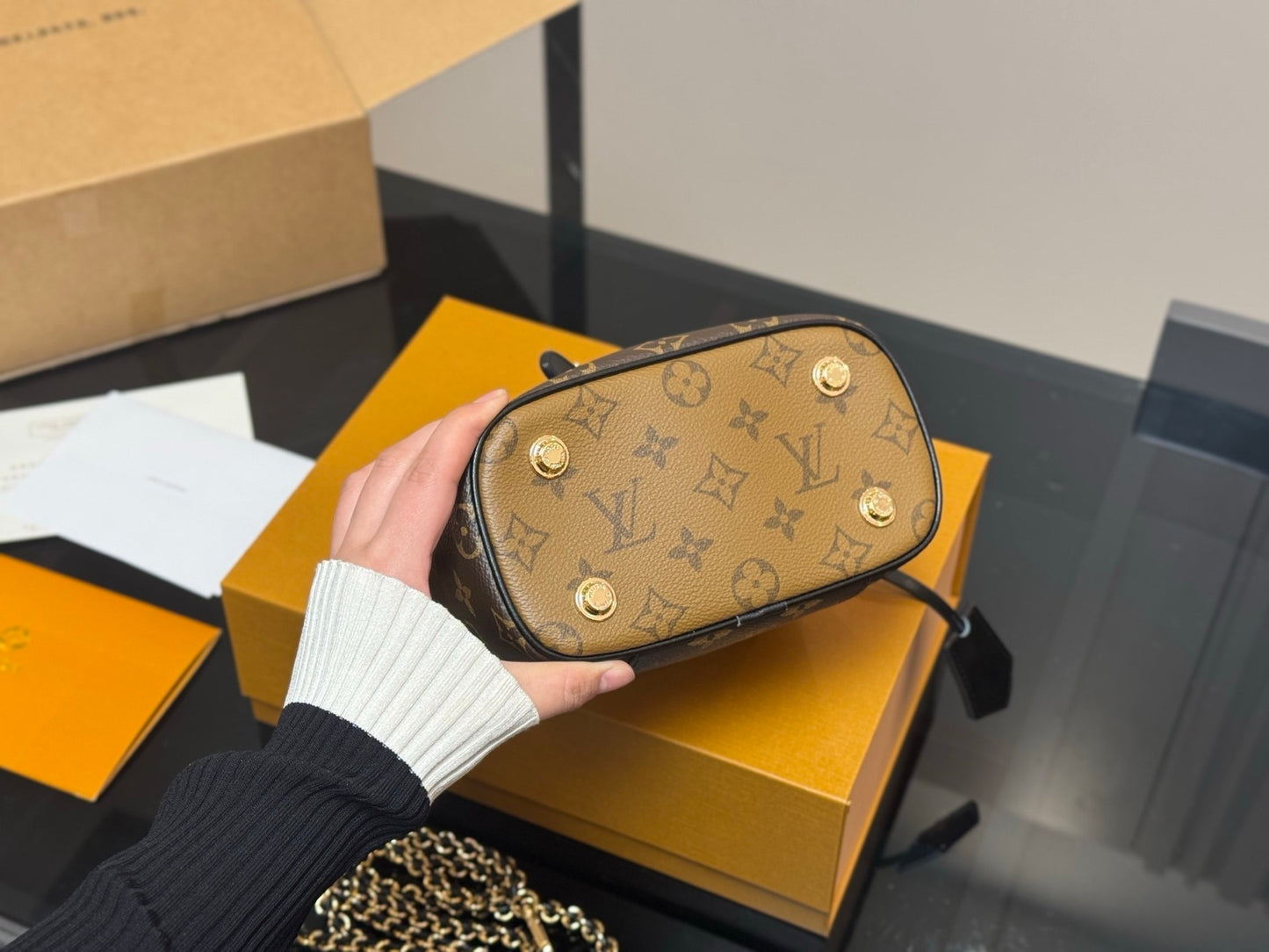 Chic Monogram Mini Vanity Case