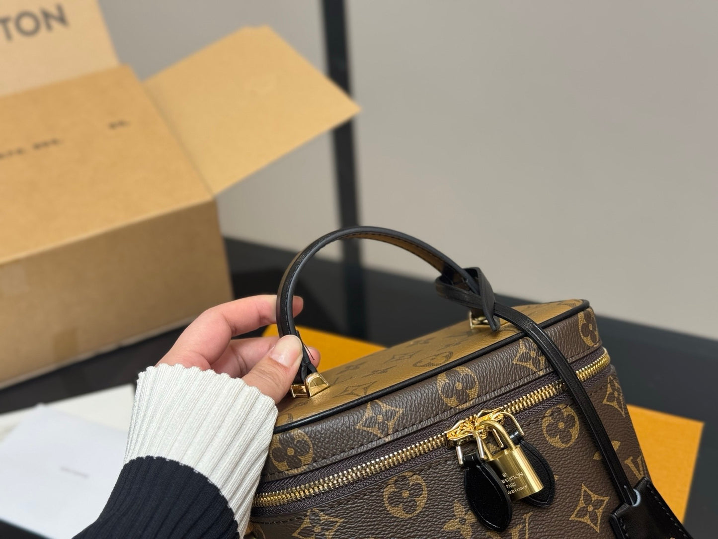 Chic Monogram Mini Vanity Case