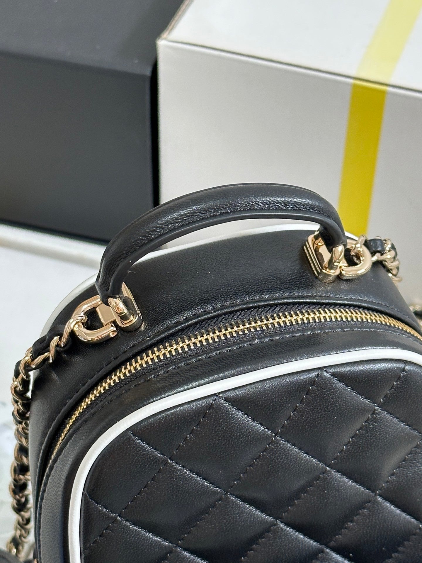 Chic Quilted Mini Backpack