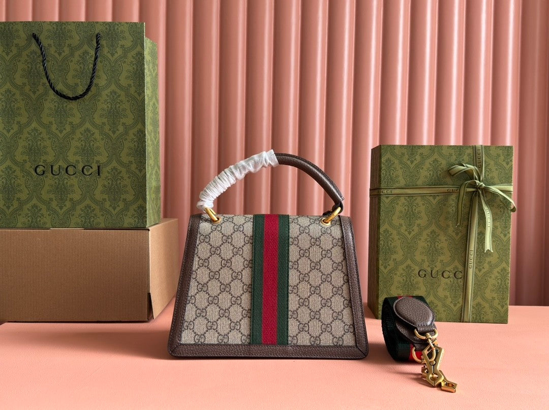 Single - shoulder Queen Margaret Handbag for Women with Crystal, Pearl and Bee Embellishments