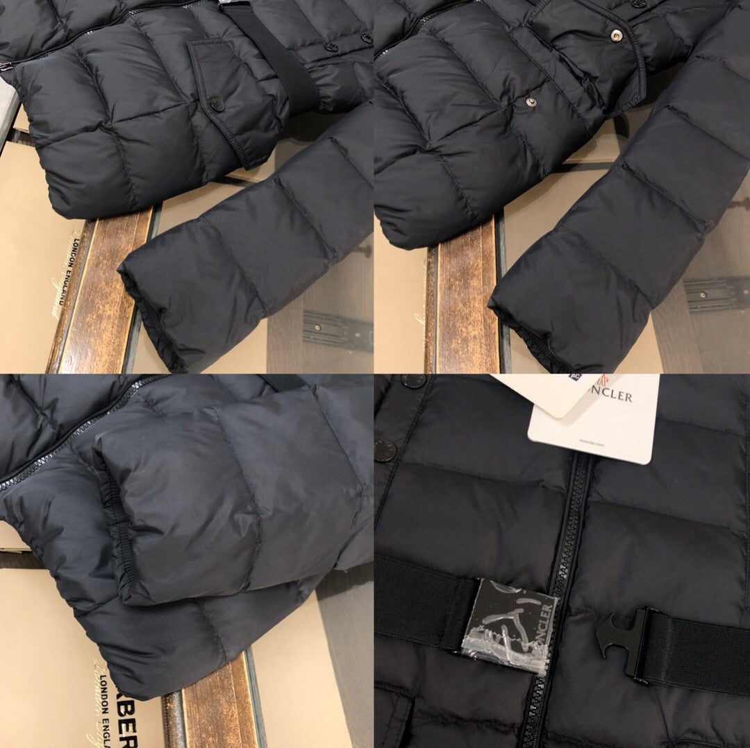 Mid - length Slim - fit Down Jacket