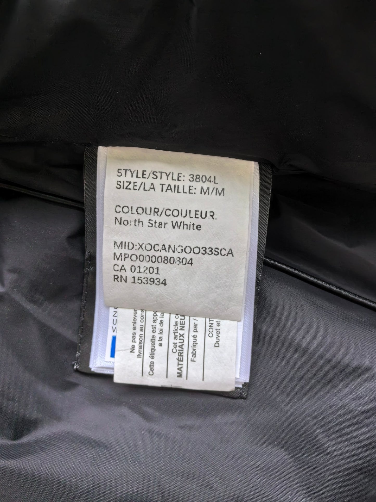 Women's White Hooded Down Jacket