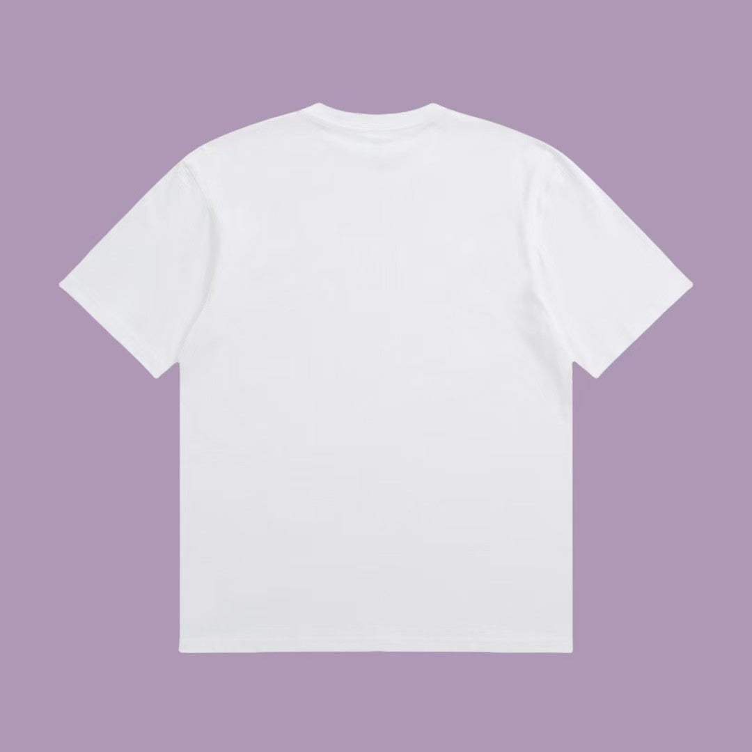 Blue Belted Text T - Shirt from the Spring - Summer Collection