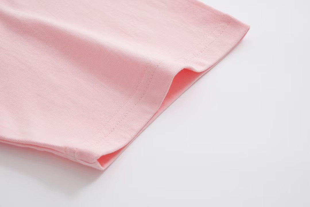 Blue Belted Text T - Shirt from the Spring - Summer Collection