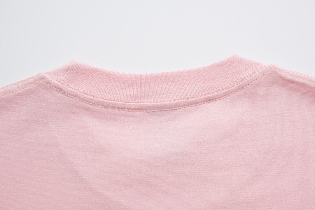 Blue Belted Text T - Shirt from the Spring - Summer Collection