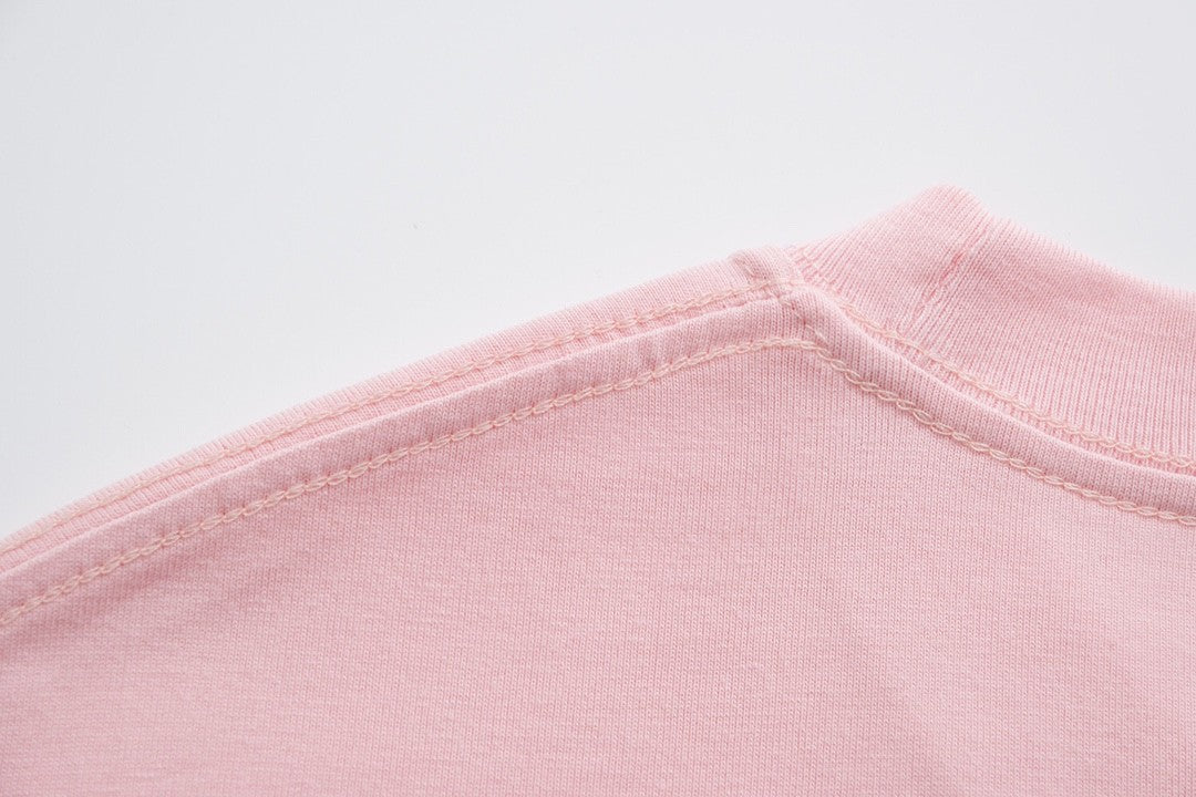 Blue Belted Text T - Shirt from the Spring - Summer Collection