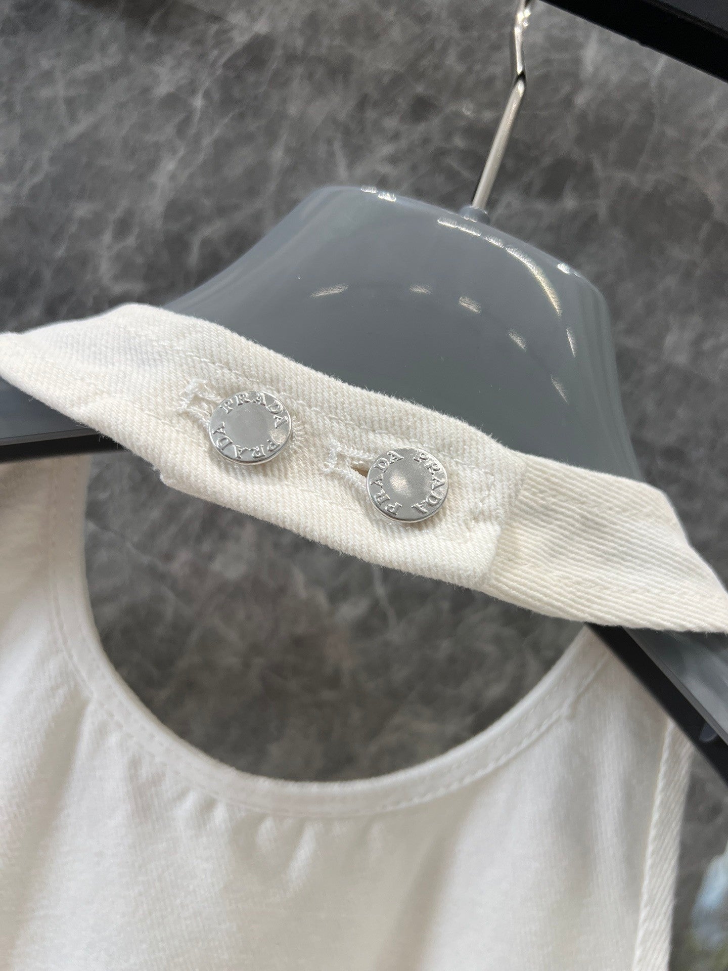 Spring - Summer 2025 New Arrival: Halter - cinching A - line Denim Dress