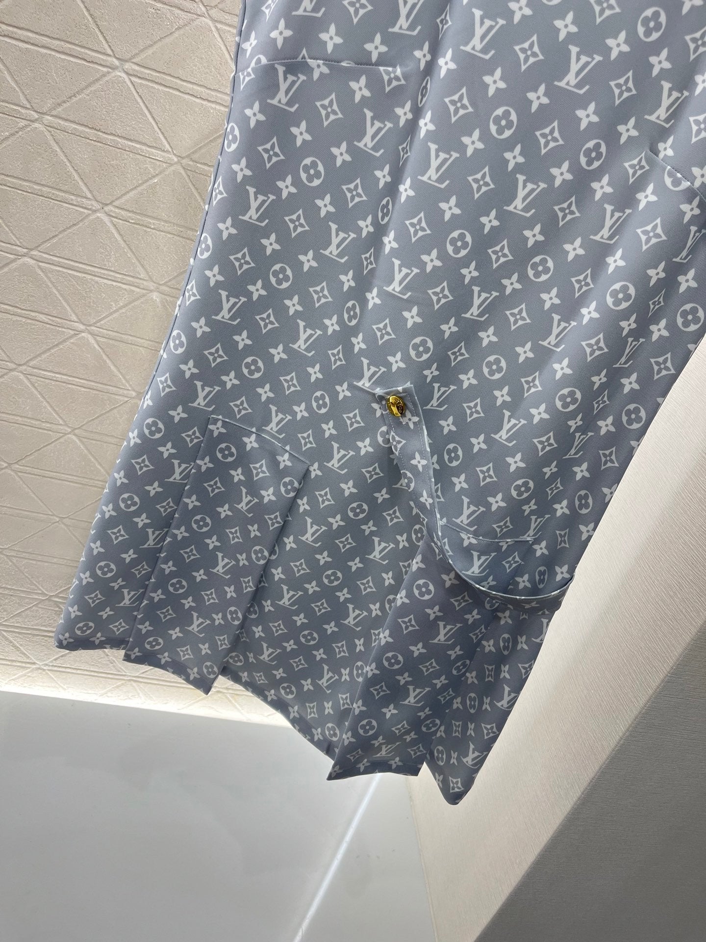 Sleeveless Monogram Dress