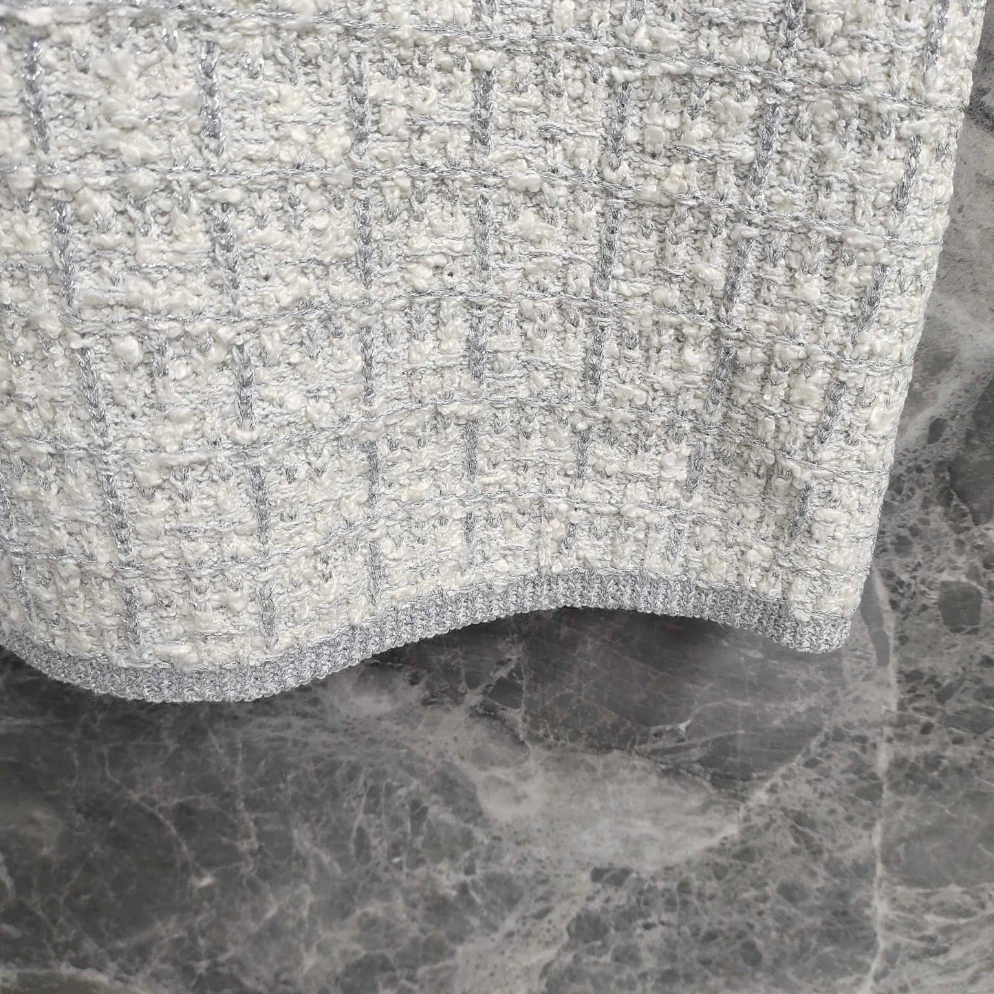 Graceful Sleeveless Dress: Beaded Waist - cinching and Slimming Knit Dress