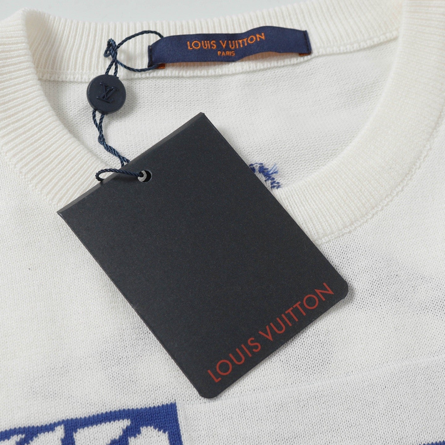 Distinctive LV - Logo Knit T - Shirts: Luxury and Style Redefined