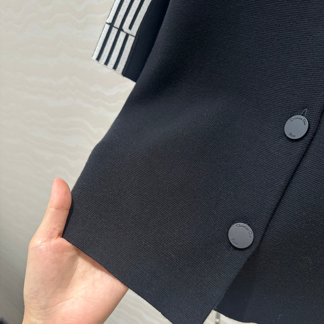 Missd Tennis - inspired Knitted Short - sleeved  T - shirt Cardigan Jacket