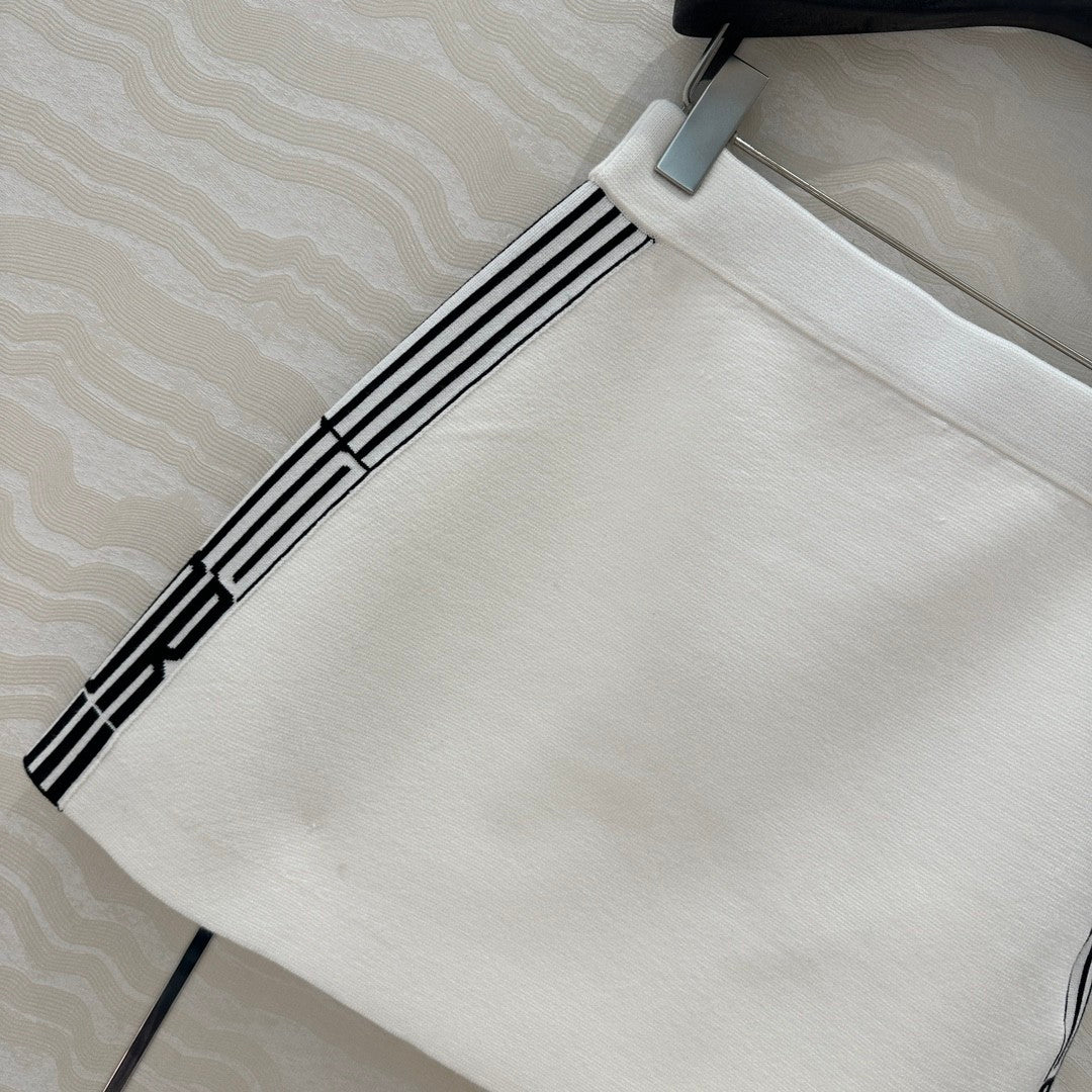 Missd Tennis - inspired Knitted Mini Skirt