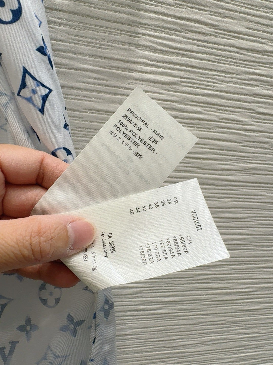 Long - sleeved Shirtdress with Printed Logo