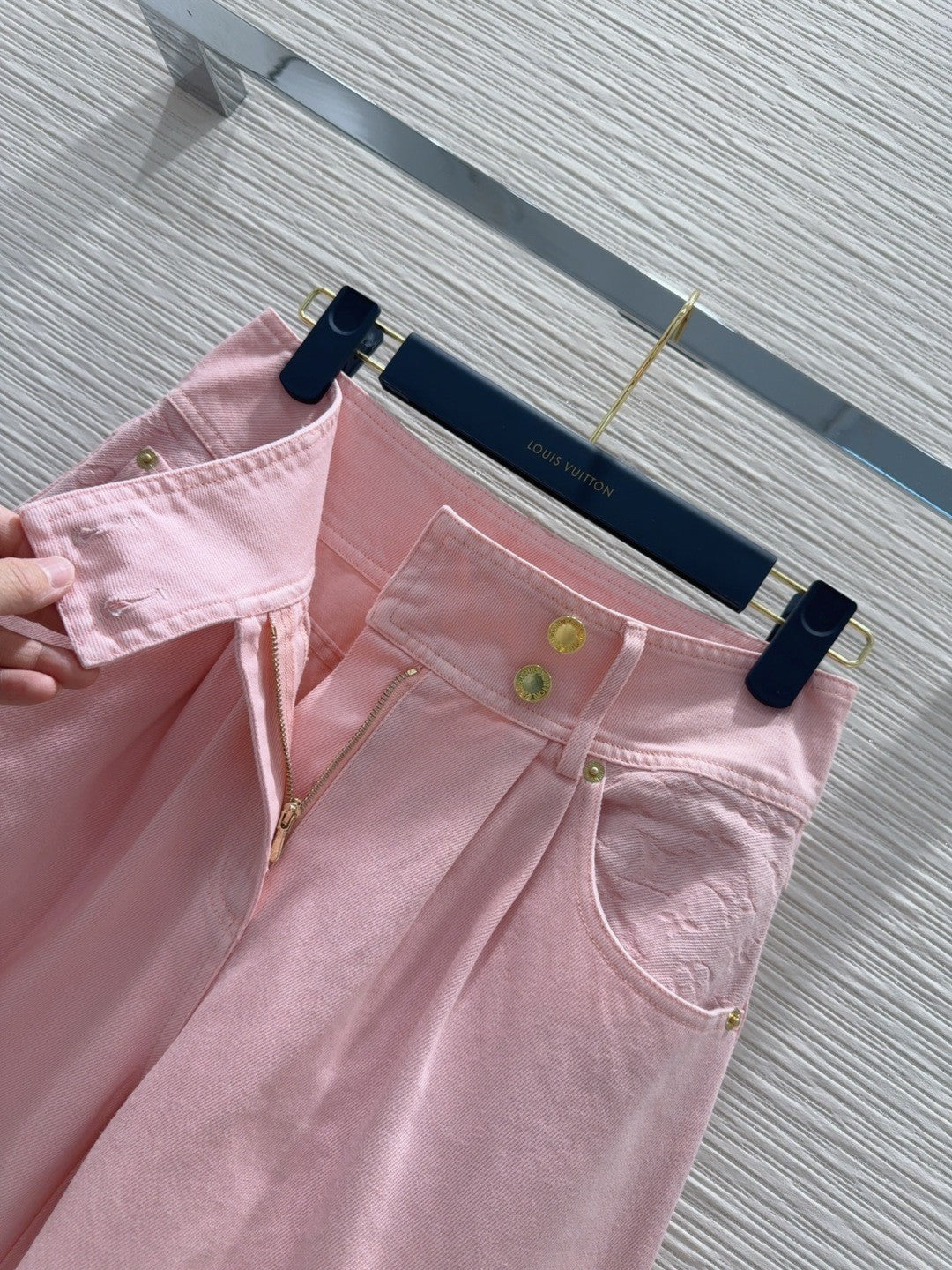 Pink Wide - Leg Trousers