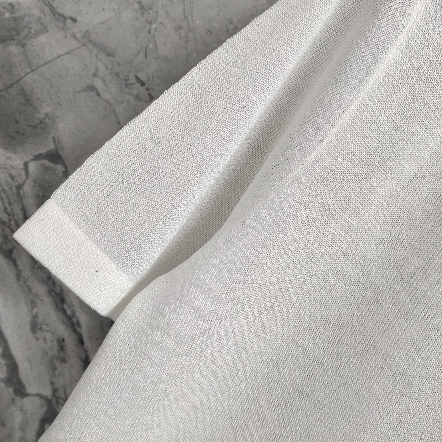 Short - sleeved  T - shirt  Hooded Knit Top with Lace Trim & Embellishments